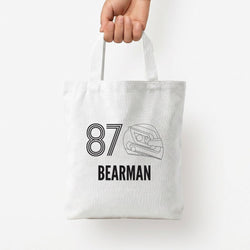 Bearman Helmet 2026  Tote Bag — White / Small