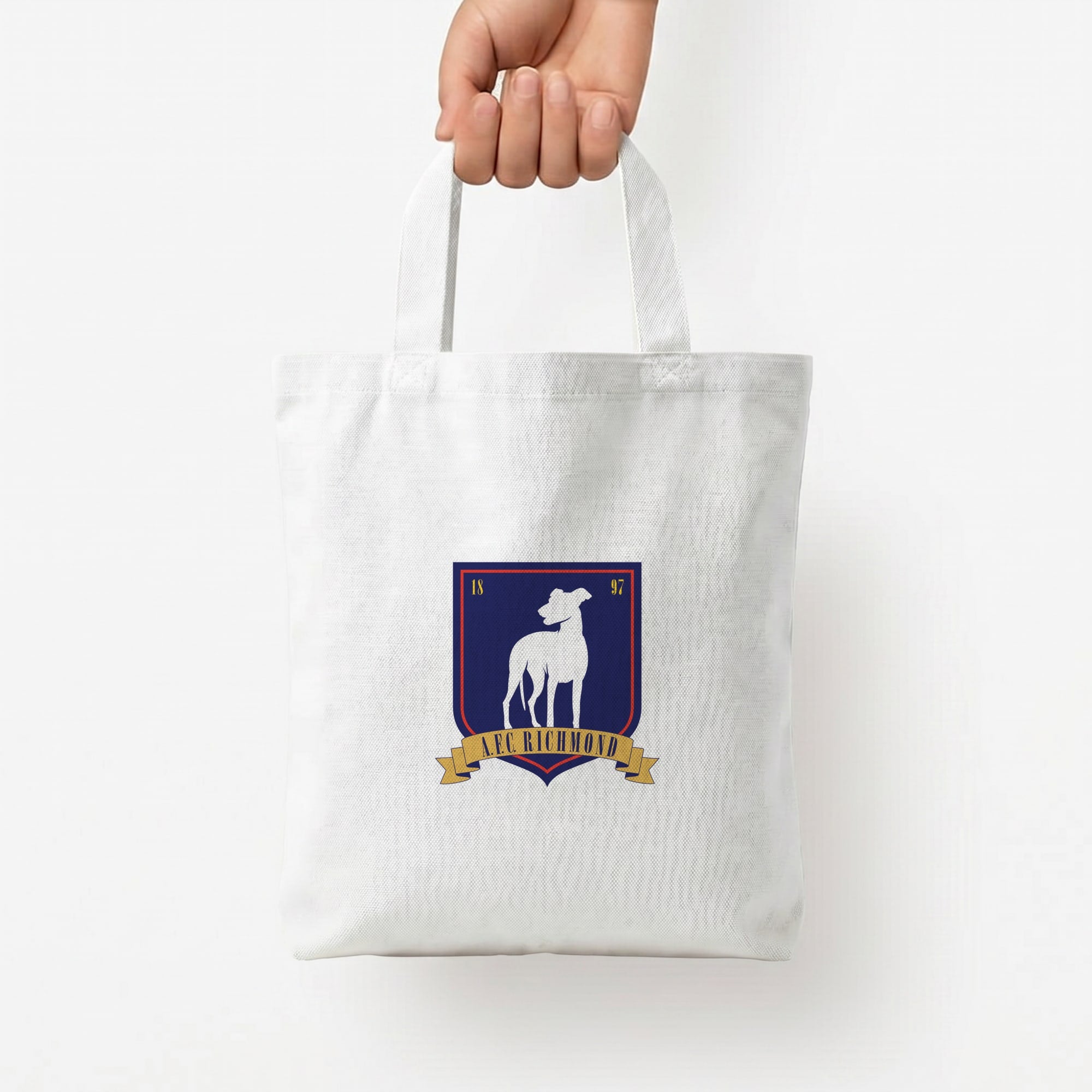 A.F.C Richmond Tote Bag — White / Small