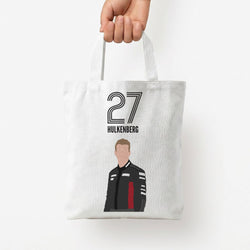 Hulkenberg 2026 Tote Bag — White / Small