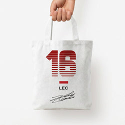 Leclerc - F1 Tote Bag — White / Small
