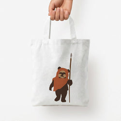 Ewok Tote Bag — White / Small
