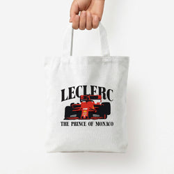 Prince Of Monaco Tote Bag — White / Small