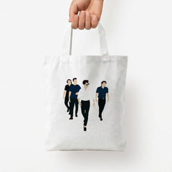 Walking Tote Bag — White / Small