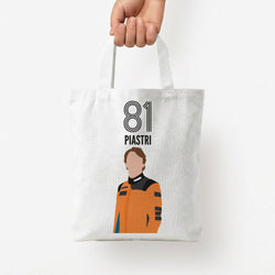 Piastri 2026 Tote Bag — White / Small