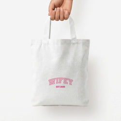 Wifey 2025 Tote Bag — White / Small