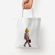 Dwight Pumpkin Head Tote Bag 4