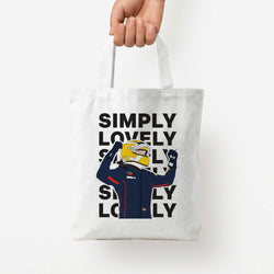 Max Simply Lovely Tote Bag — White / Small
