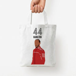 Hamilton 2026 Tote Bag — White / Small