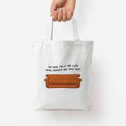 No One Told You Pattern Tote Bag 4