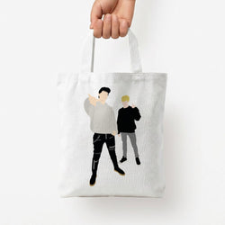 Standing - S & C Tote Bag — White / Small