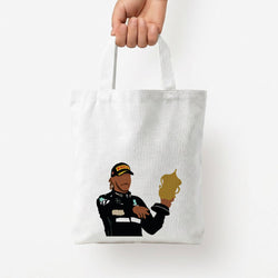 Hamilton - F1 Tote Bag — White / Small
