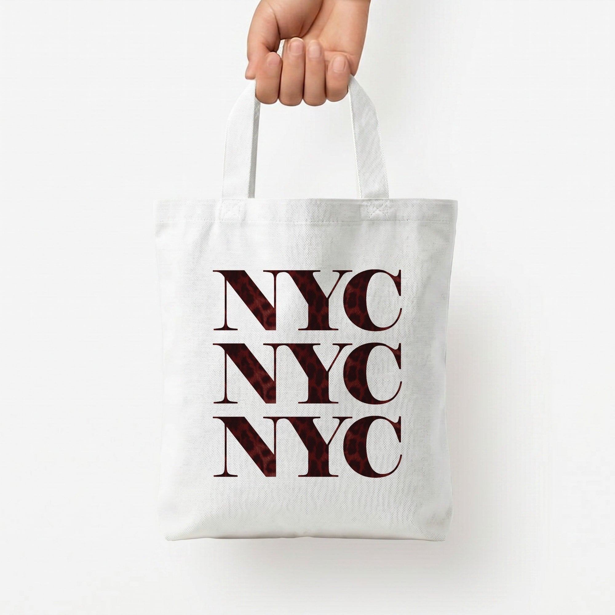 Fifth Avenue  Tote Bag — White / Small