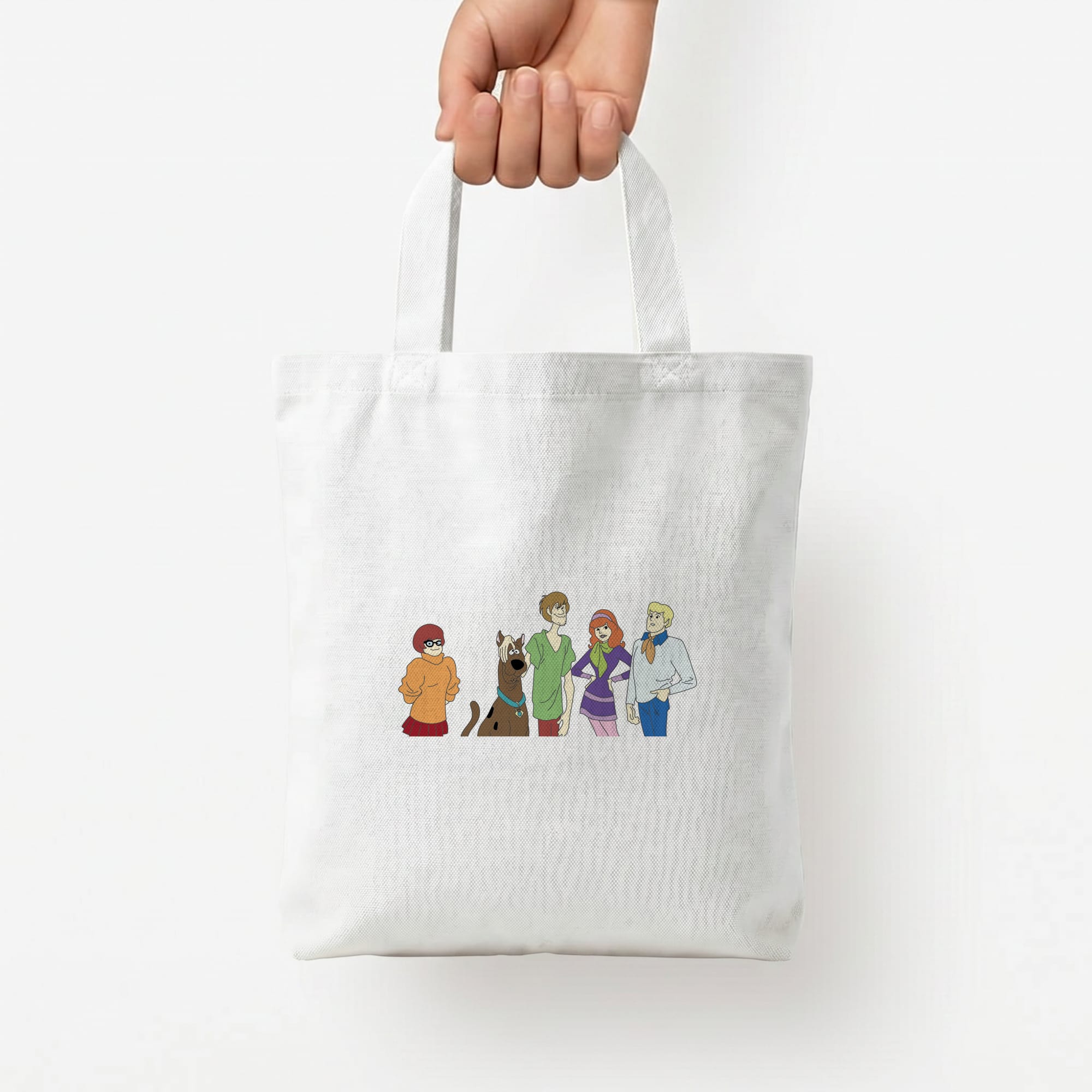 The Crew - Scoob Tote Bag — White / Small