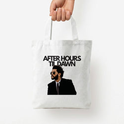 AHTD Singer Tote Bag — White / Small