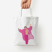 Harry Pink Coat  Tote Bag 4