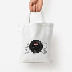Wonderwall Record Tote Bag — White / Small
