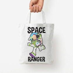 Space Ranger  Tote Bag — White / Small