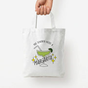This Senorita Needs A Margarita - Funny Quotes Tote Bag 4