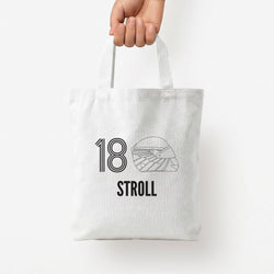 Stroll Helmet 2026 Tote Bag — White / Small