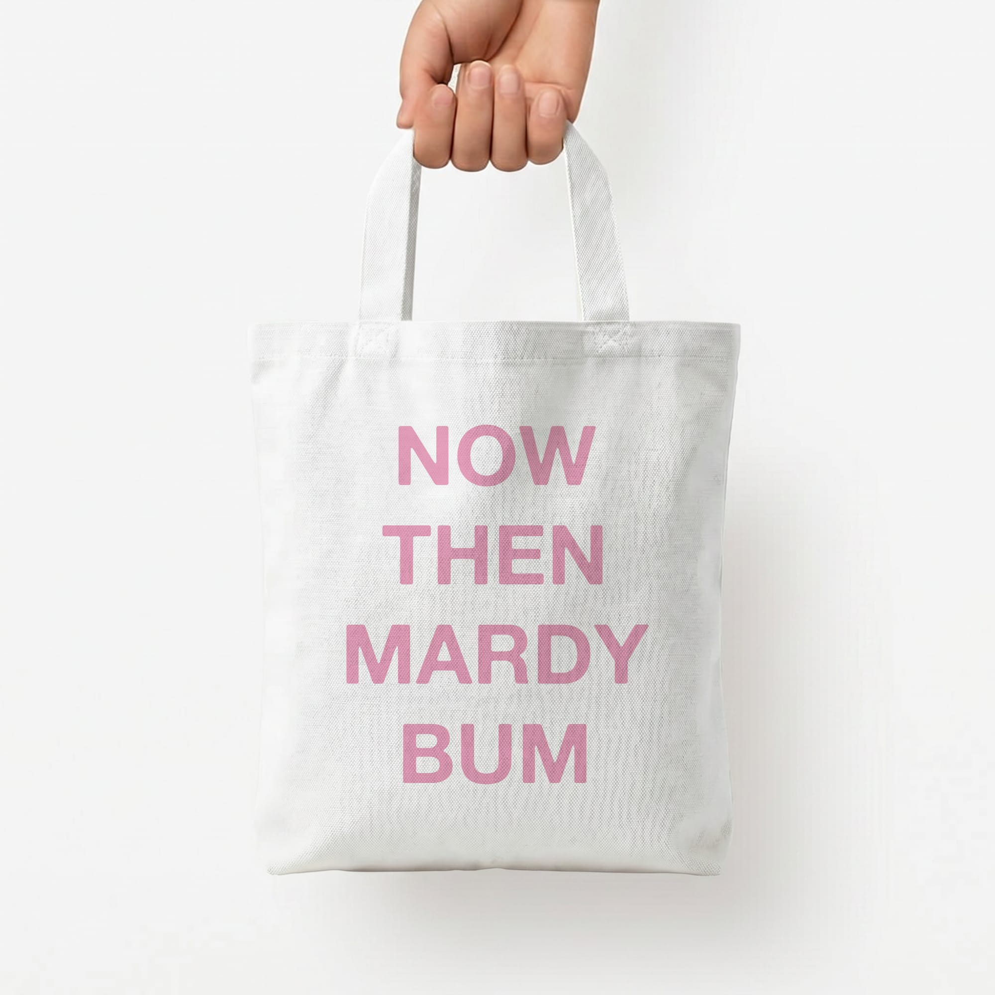 Mardy Bum Tote Bag — White / Small