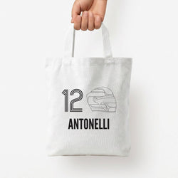 Antonelli Helmet 2026 Tote Bag — White / Small