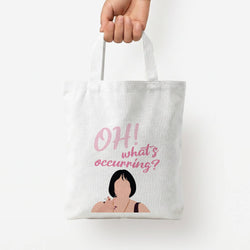 What's Occuring? Tote Bag — White / Small