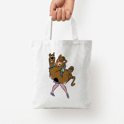 Scared - Scoob Tote Bag — White / Small