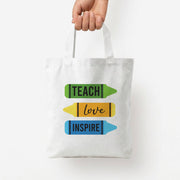 Teach, Love, Inspire Tote Bag 4