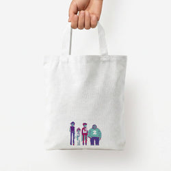 2,5,7 Tote Bag — White / Small