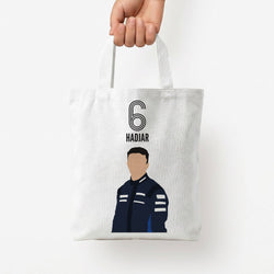 Hadjar 2026 Tote Bag — White / Small