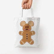 Cartoon Mouse Gingerbread Tote Bag 4