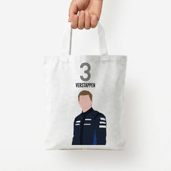 Verstappen 2026 Tote Bag — White / Small