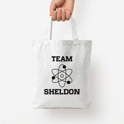 Team Sheldon - Sheldon Tote Bag — White / Small