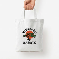 Miyagi-do Karate - C Kai Tote Bag — White / Small