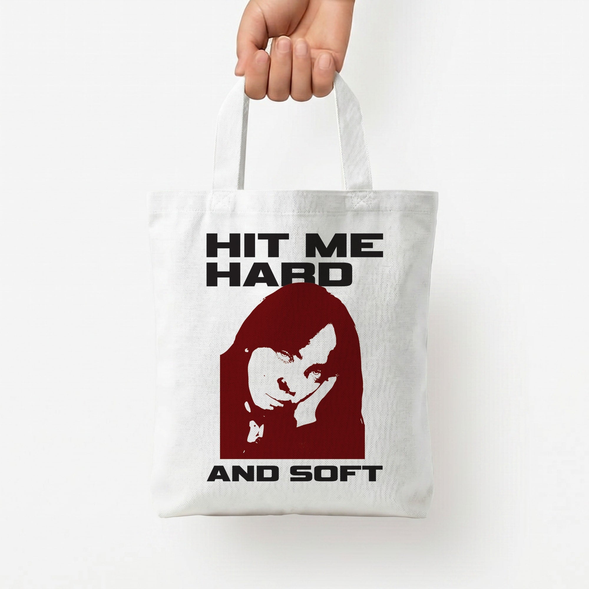 Billie 2025 Tote Bag — White / Small