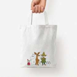 Moom Characters Tote Bag — White / Small