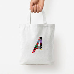 Avengers Logo - Marvel Tote Bag — White / Small