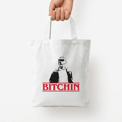 Eleven Bitchin' Tote Bag — White / Small