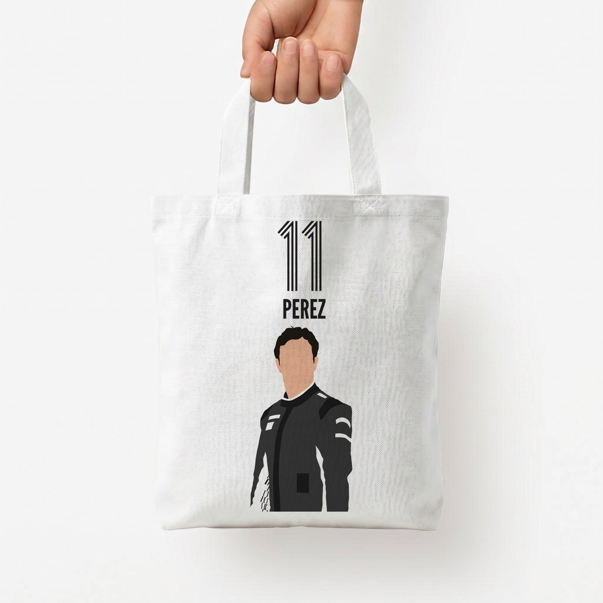 Perez 2026 Tote Bag — White / Small
