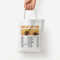 HDIGH Tour 2026 Tote Bag — White / Small