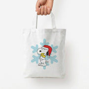 Christmas Cartoon Beagle And Bird  Tote Bag 4