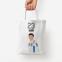 Albon 2026 Tote Bag — White / Small
