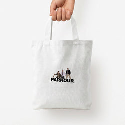 Parkour Tote Bag — White / Small