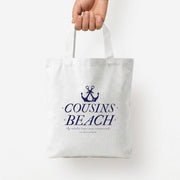 Stripes Cousin Beach Tote Bag 4