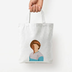 Faceless Will - Stranger Things Tote Bag — White / Small