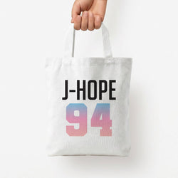 J-Hope 94 Tote Bag — White / Small