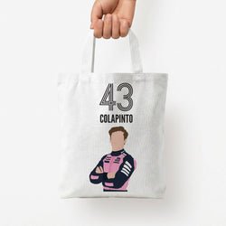 Colapinto 2026 Tote Bag — White / Small