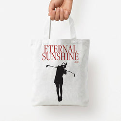 Red Sunshine 2025 Tote Bag — White / Small