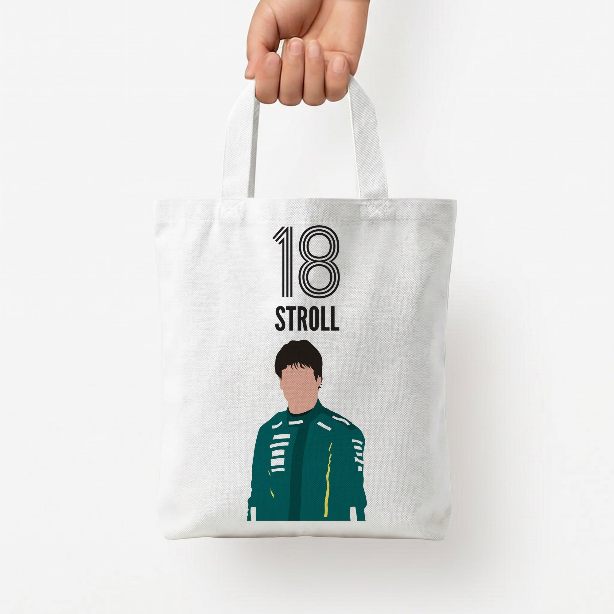 Stroll 2026 Tote Bag — White / Small