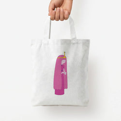 Bubblegum Tote Bag — White / Small